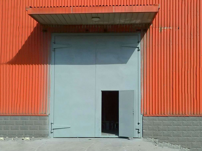 東營(yíng)垃圾電廠保溫門